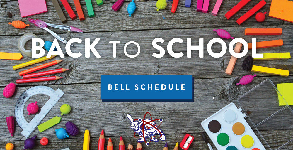 Utica Academy of Science Bell Schedules for 2019 - 2020