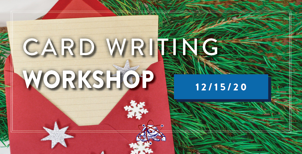 Utica Academy of Science is hosting a virtual Card Writing Workshop on Tuesday, December 15th