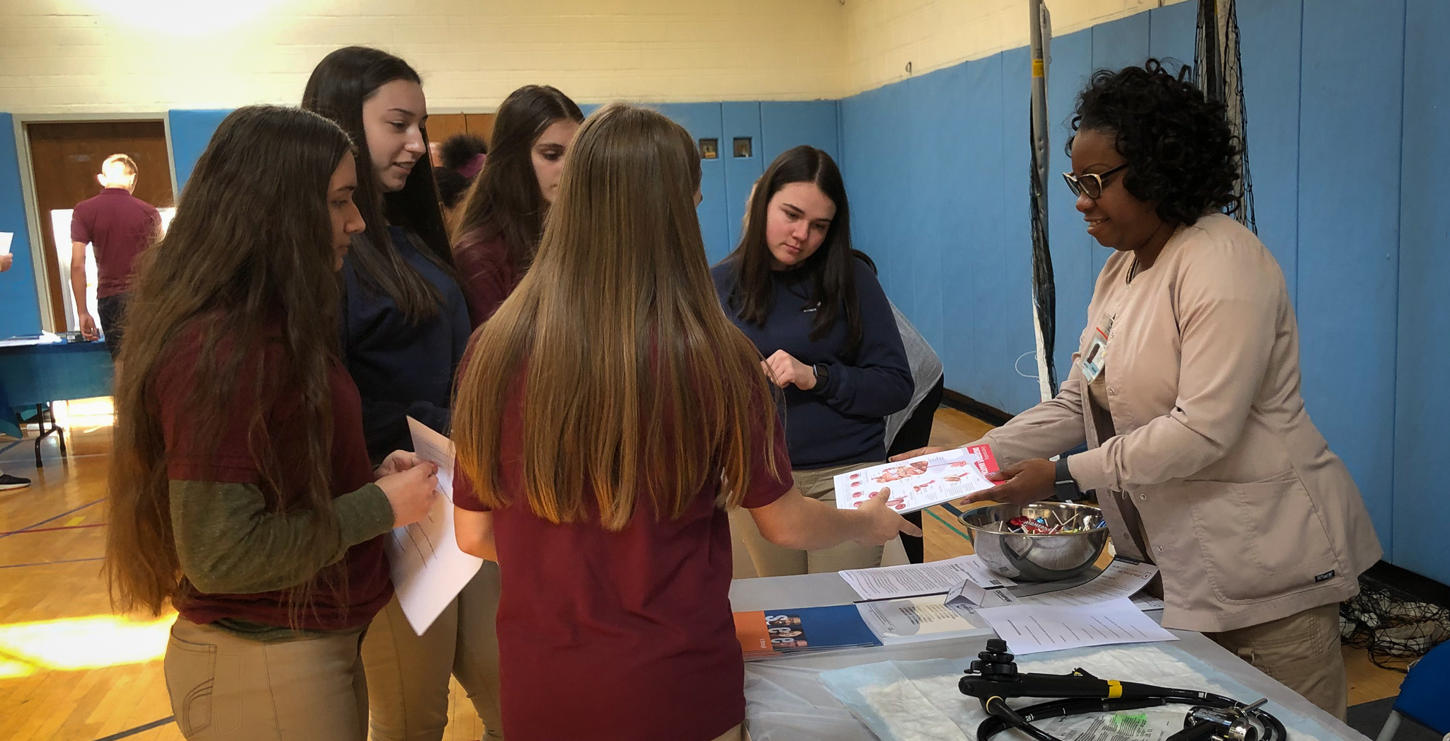 UASCS hosts it's second annual Career Day for their high school Atoms