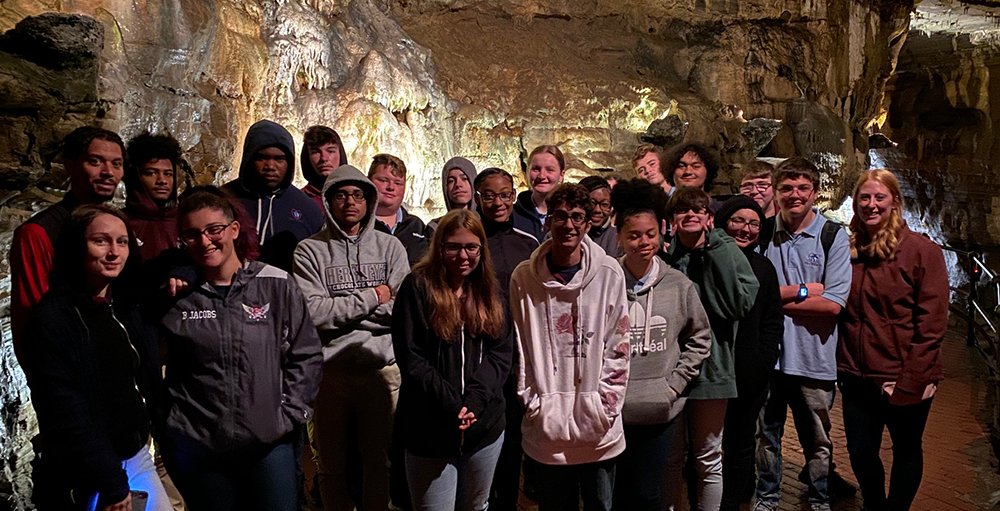 High School Atoms visit Howe Cavern on a field trip, where they discover the beauty this natural wonder holds