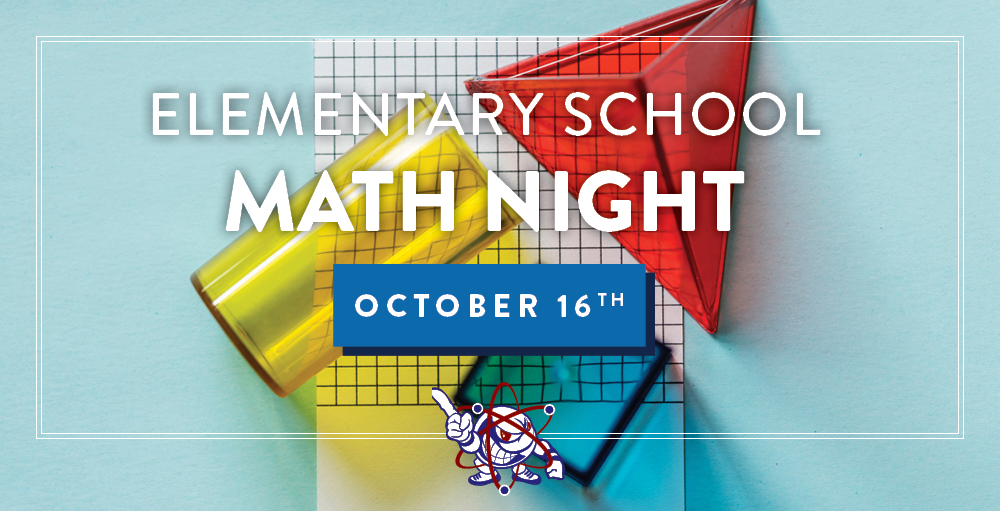 Join Utica Academy of Science Elementary School for its Math Night on October 16th from 5:00 PM to 6:00 PM