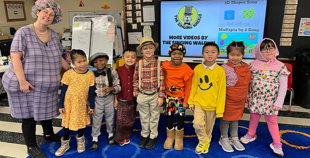 Utica Academy of Science Elementary Celebrates 100th Day of School