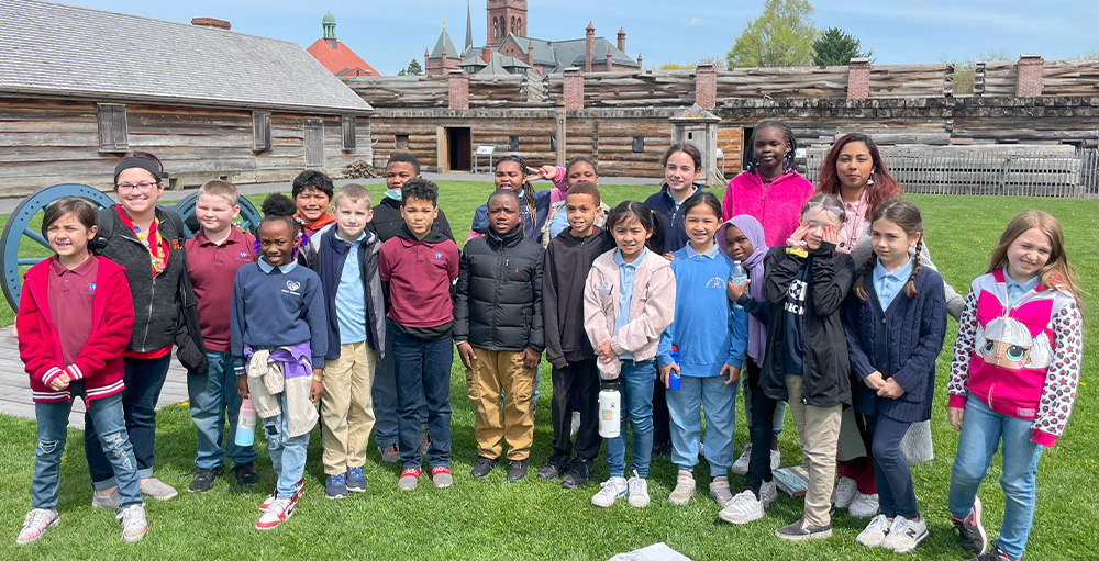 Utica Academy of Science Atoms take Field Trip to Fort Stanwix