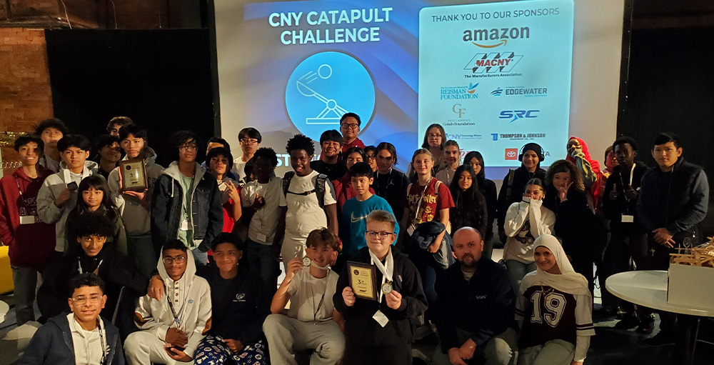 Utica Academy of Science Junior-Senior Scholars Participate in MOST STEM Challenge