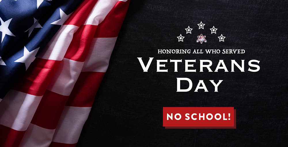 Utica Academy of Science is Closed for Veterans Day