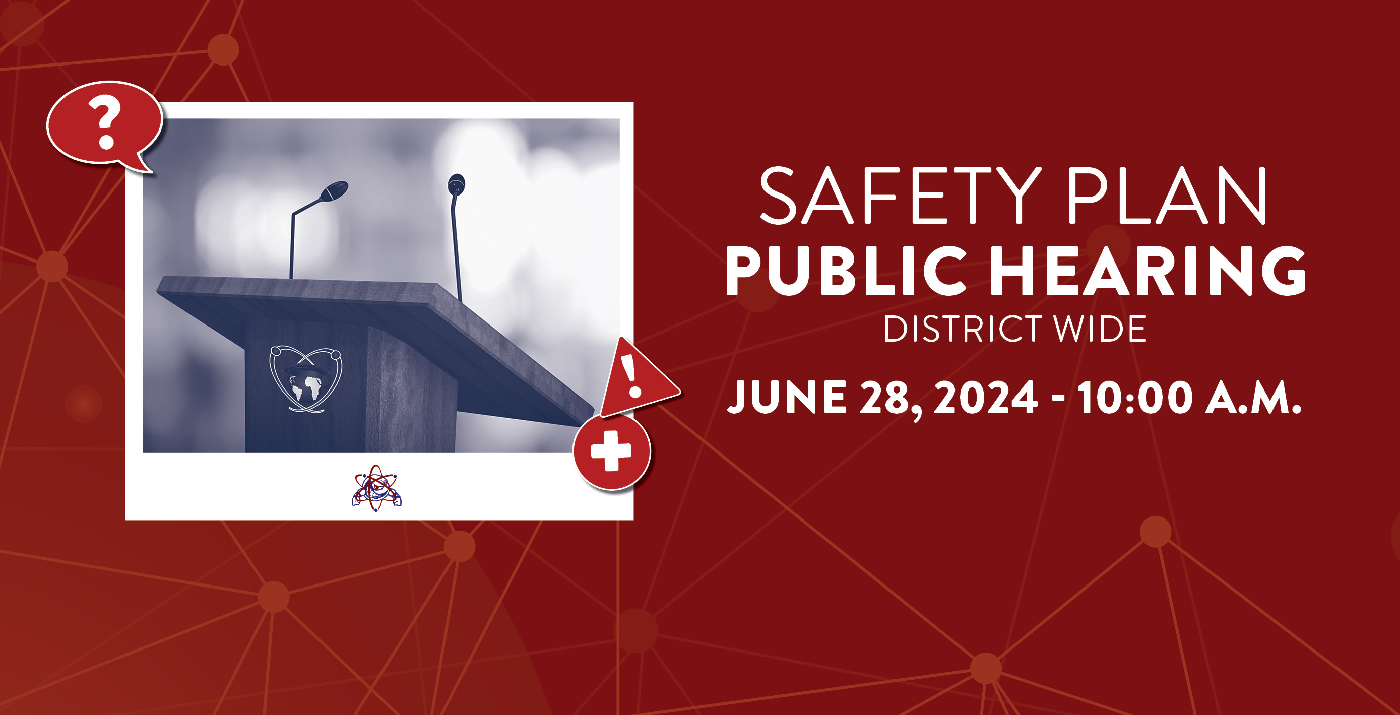 SANY Invites Public to the The 2024-25 District Wide Safety Plan Public Hearing